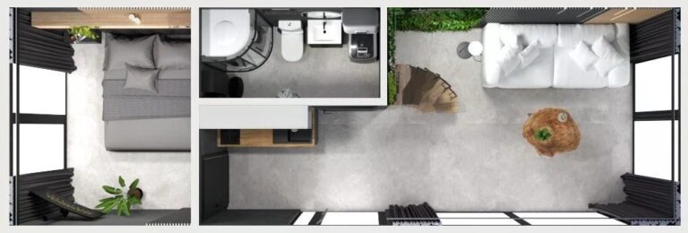 Realizace – Tiny House 10x3,2m