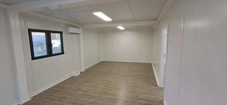 Realizace – 9x9 kancelářský kontejner - residenční