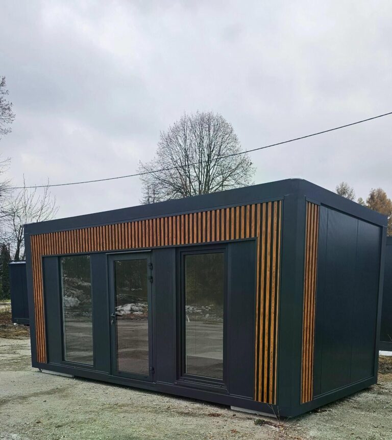Realizace – Moderní kontejner 6x3 m
