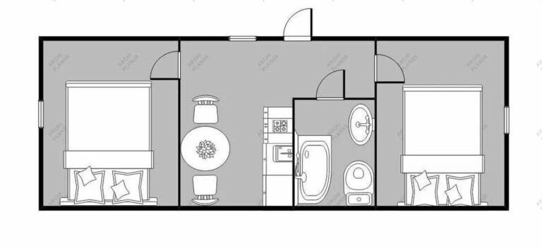 Realizace – Tiny house 10x3 m