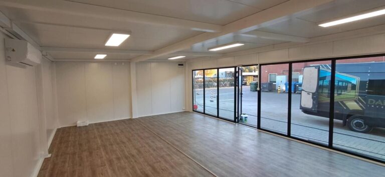 Realizace – Kancelářský kontejner 9x6 m