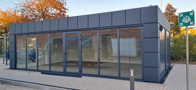 Realizace – Kancelářský kontejner 9x6 m