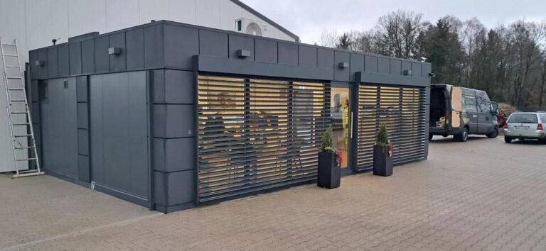 Realizace – 9x6 kancelářský kontejner pro bydlení
