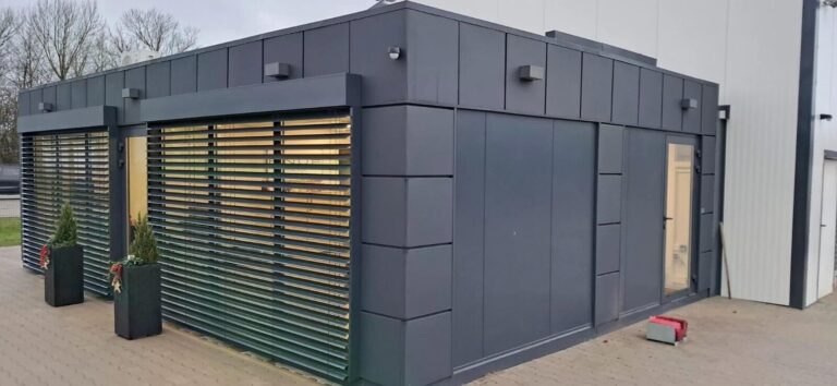 Realizace – 9x6 kancelářský kontejner pro bydlení