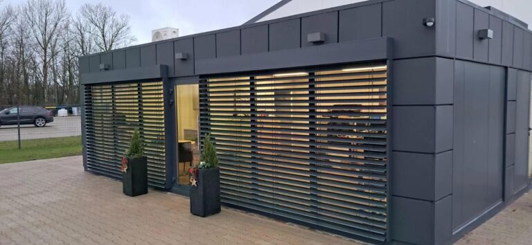 Realizace – 9x6 kancelářský kontejner pro bydlení